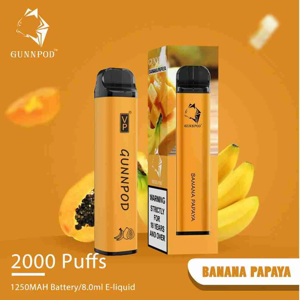 Banana Papaya – 2000 puffs