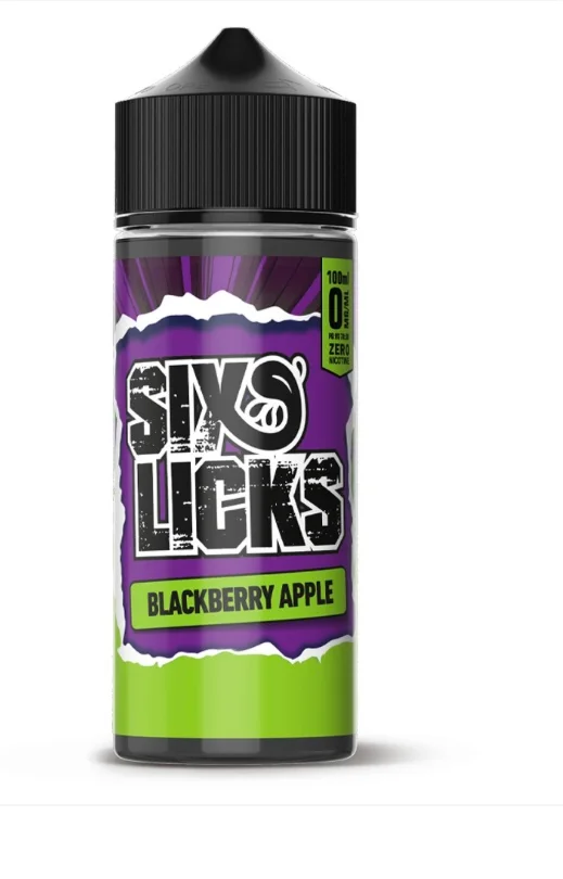 SIX LICKS BLACKBERRY APPLE (LIQUID GOLD) E-LIQUID