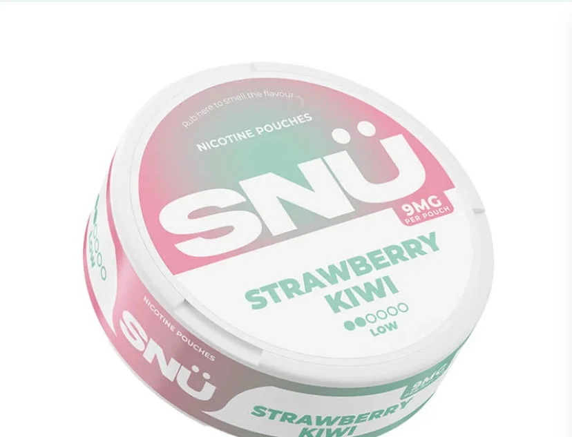 SNU Strawberry Kiwi Nic Pouches by Bar Juice