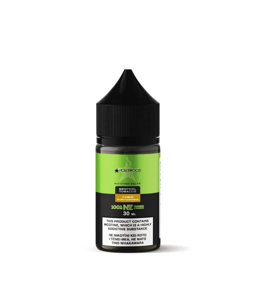 Menthol Tobacco Nicotine Salt E-liquid By Hollywood Vape