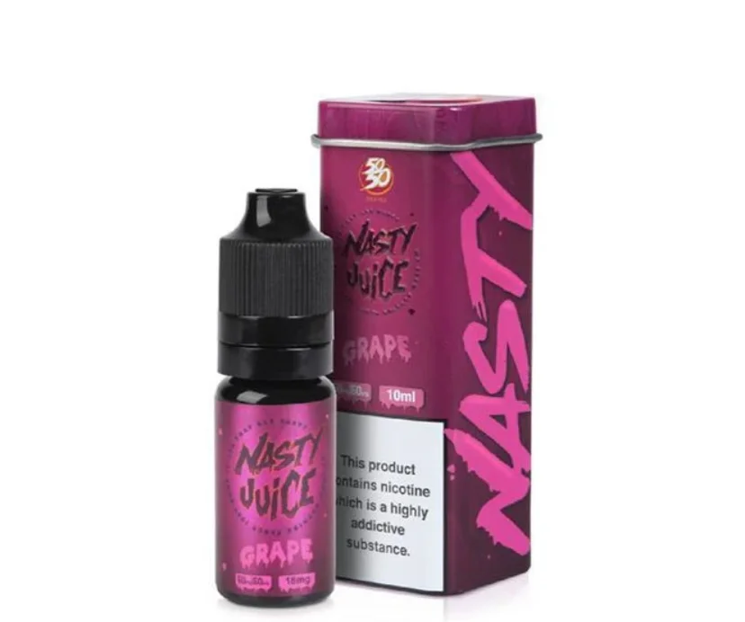NASTY JUICE 10ml E-Liquid - ASAP Grape 50/50