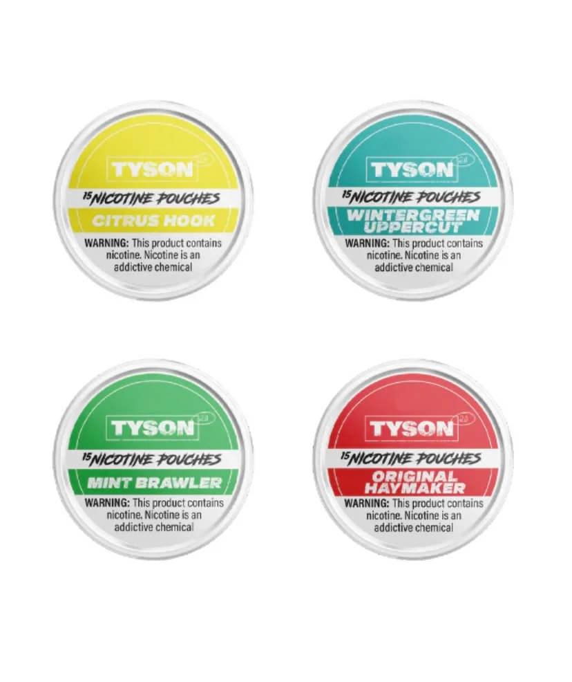 TYSON 2.0 NICOTINE POUCHES 5 PACK
