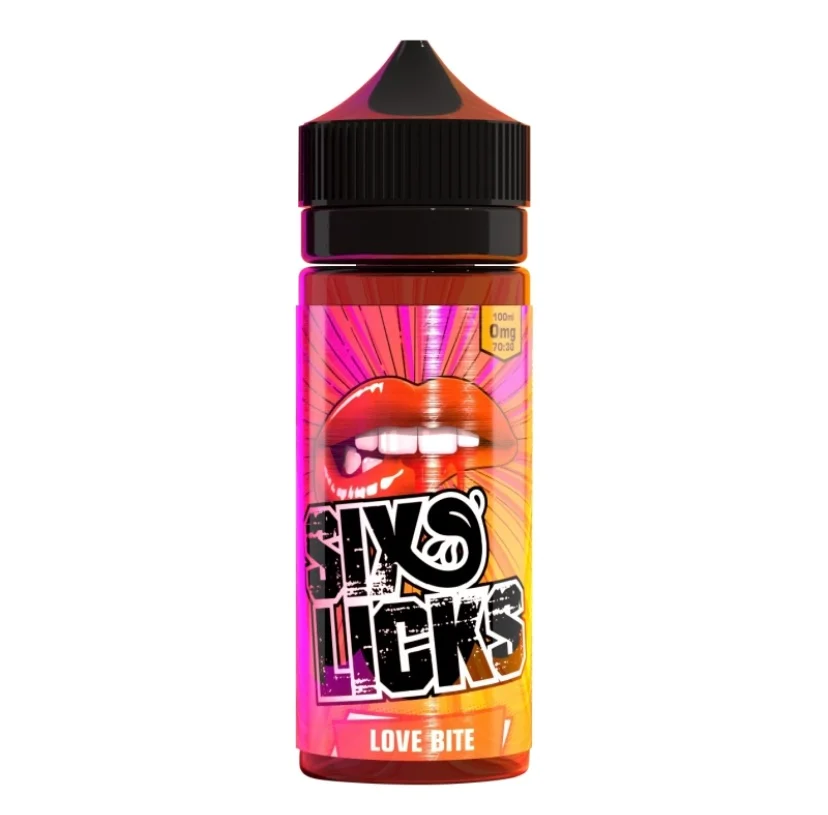 Six Licks Love Bite 100ml