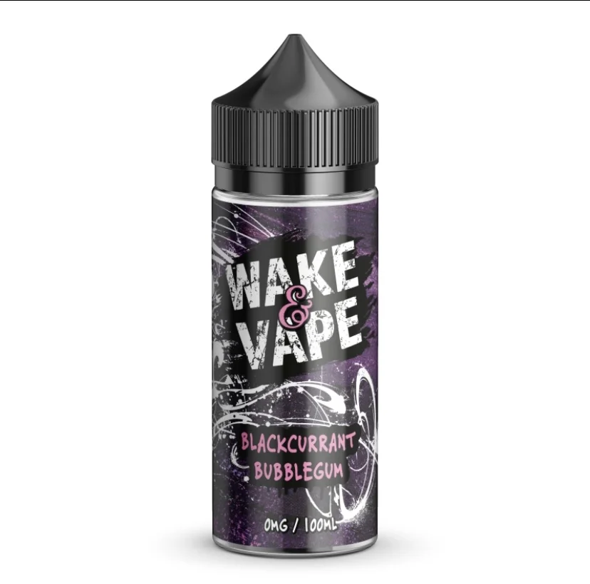 Wake & Vape Blackcurrant Bubblegum 100ml