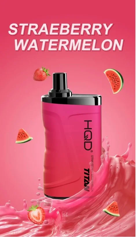 HQD TITAN STRAWBERRY WATERMELON 7000 PUFFS